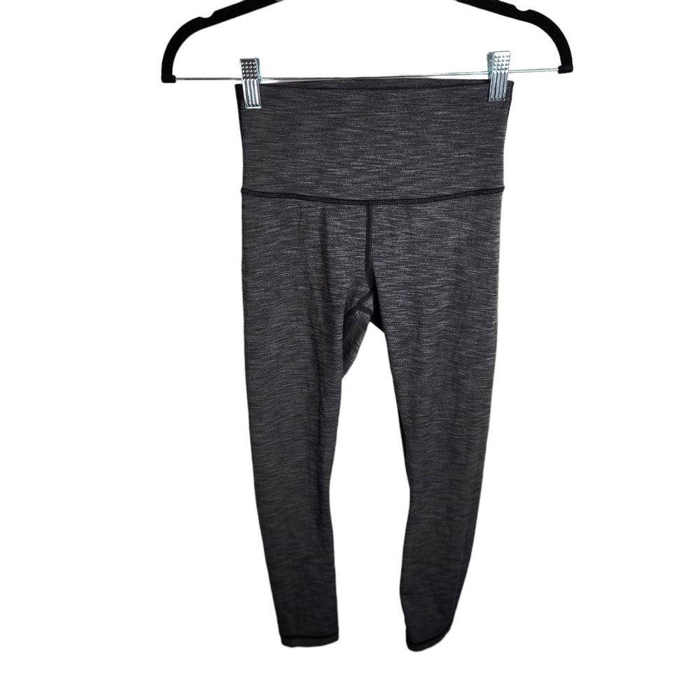 Lululemon High Times Pant Women's Size 4 Heathered‎ Black